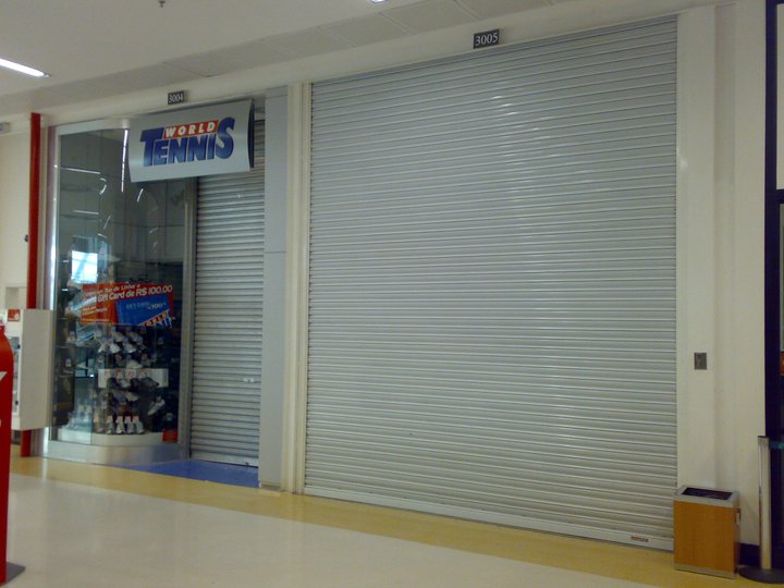 Portas de aço de enrolar, Laminas para porta de aço galvanizadas, porta de enrolar automática