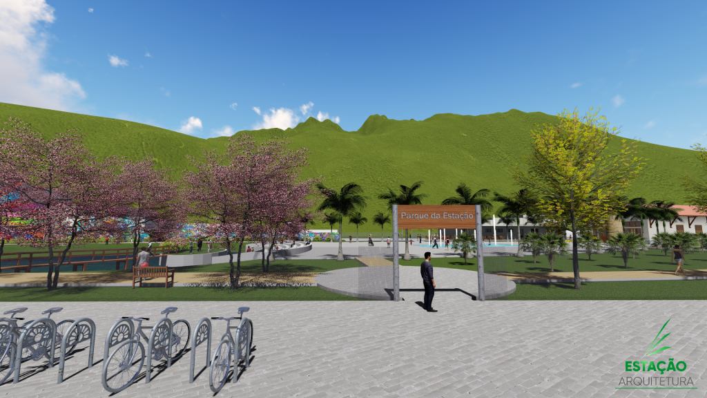 Proposta do Parque da Estação Ferroviária do Campo de Fora 