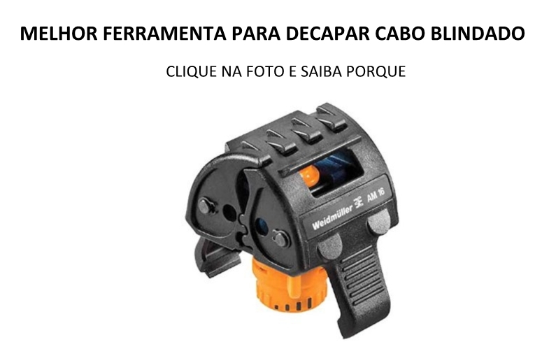 Decapador para cabo blindado