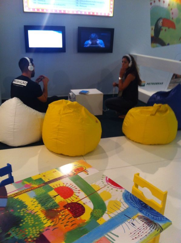 Stand, Feiras do Livro, Petrobrás, Ambientação, Arquitetura, Cenografia, Porto Alegre