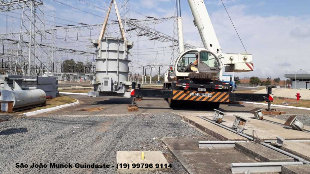 (19 ) 99796 9114 - SÃO JOÃO MUNCK GUINDASTE REMOÇÃO INDUSTRIAL
