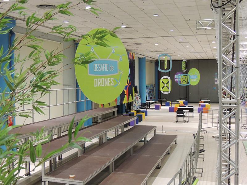 Robótica Maristas, Evento, Cenografia, CEPUC, Sinalização, Pórtico, Credenciamento, Feira de Carreiras, CPUC, PUCRS