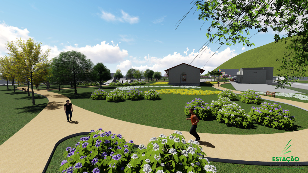 Proposta do Parque da Estação Ferroviária do Campo de Fora 