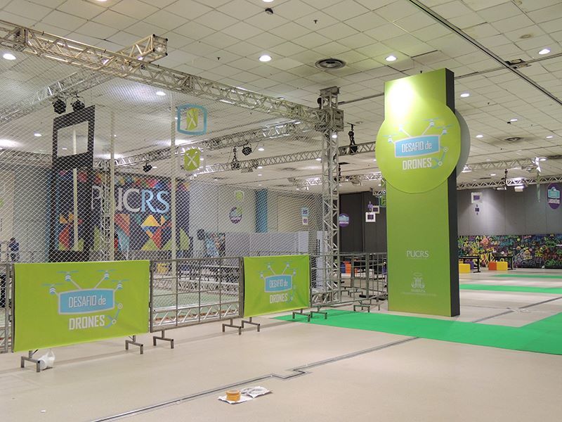 Robótica Maristas, Evento, Cenografia, CEPUC, Sinalização, Pórtico, Credenciamento, Feira de Carreiras, CPUC, PUCRS