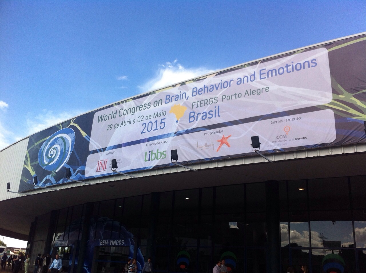 Sinalização Congresso, Pórtico, Credenciamento, Cérebro, FIERGS