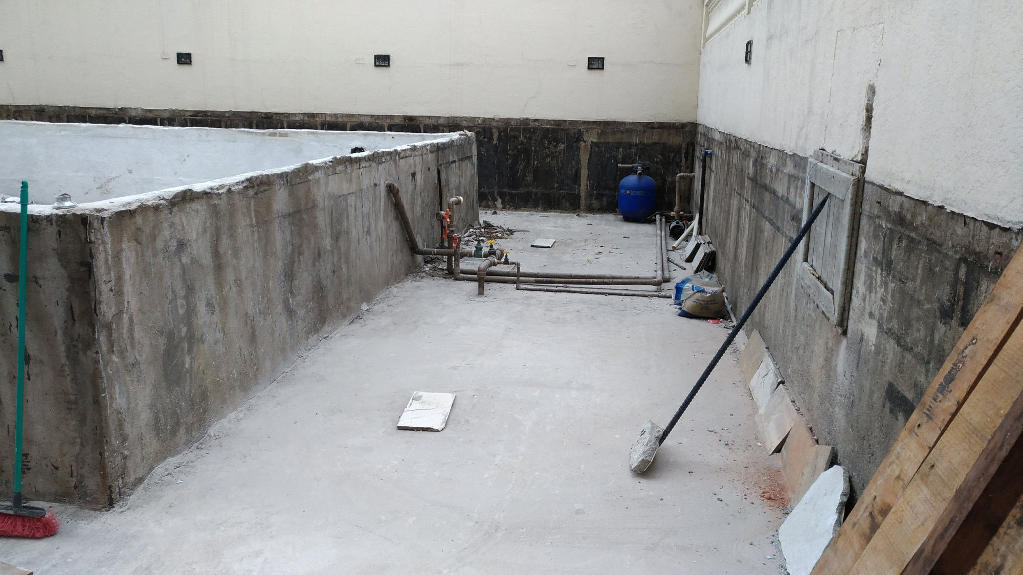 Limpeza e preparação da superfícies