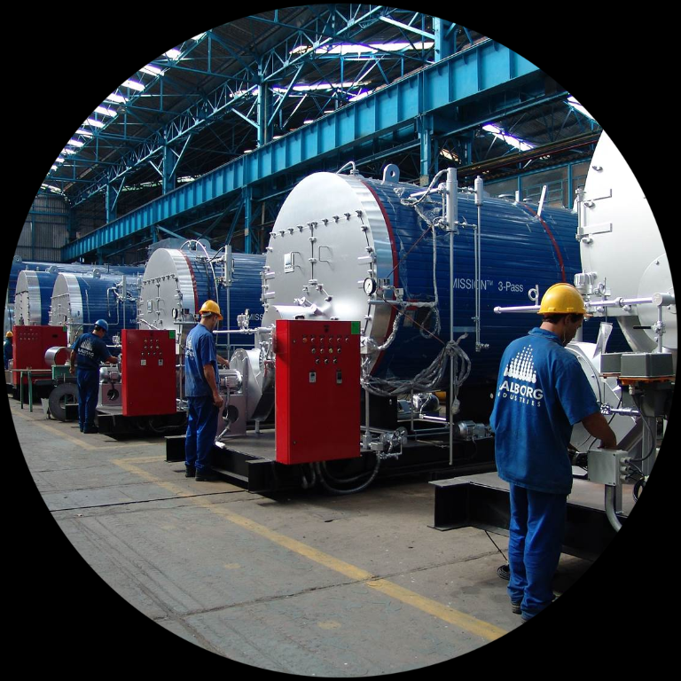 Aalborg -  Linha de Fabricação