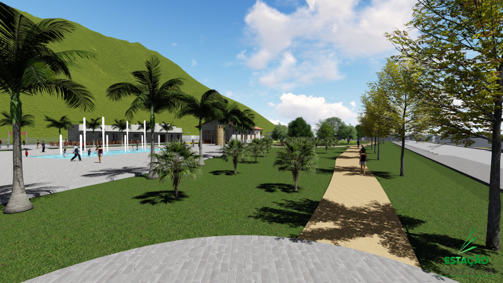 Proposta do Parque da Estação Ferroviária do Campo de Fora 