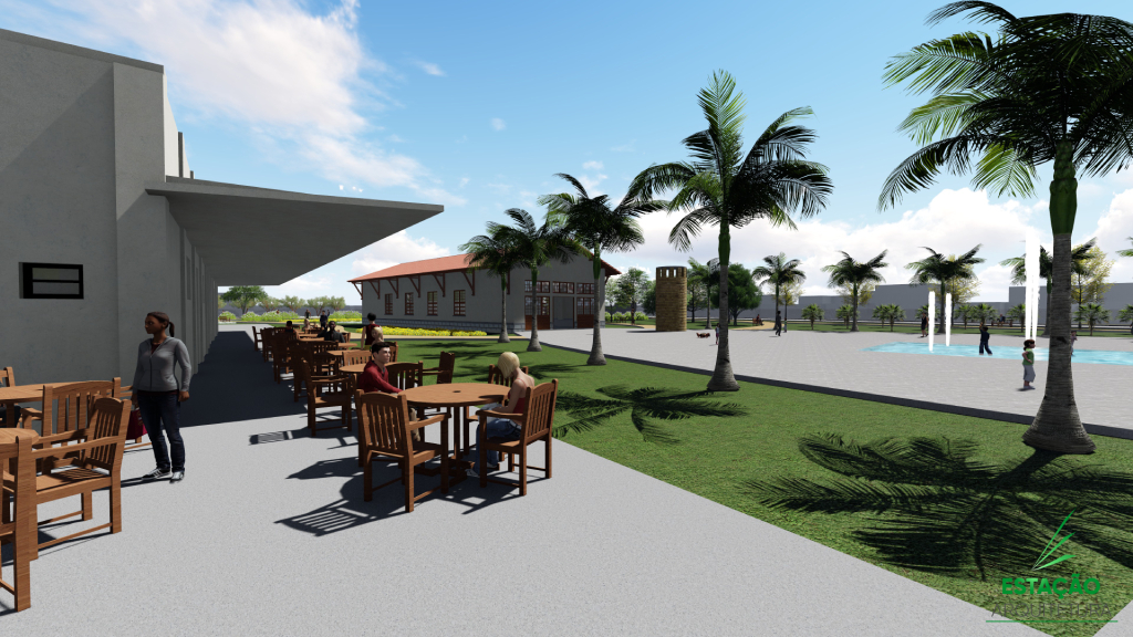 Proposta do Parque da Estação Ferroviária do Campo de Fora 