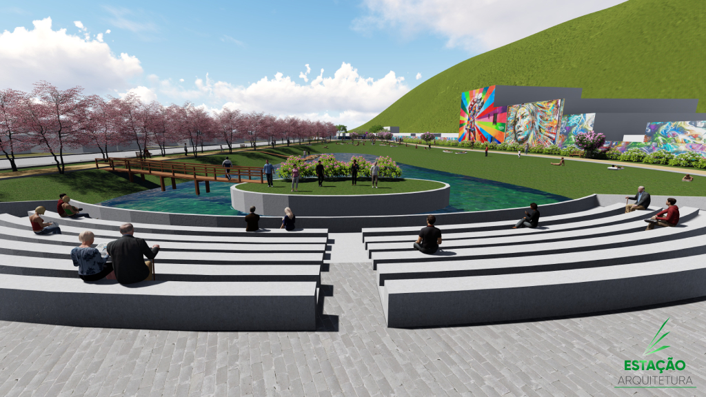 Proposta do Parque da Estação Ferroviária do Campo de Fora 