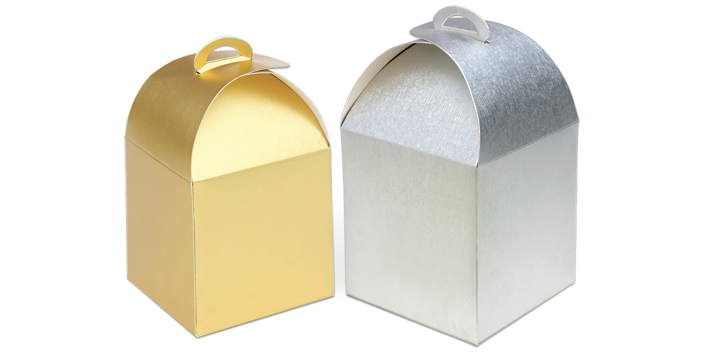 Caixa Dourada e Prata