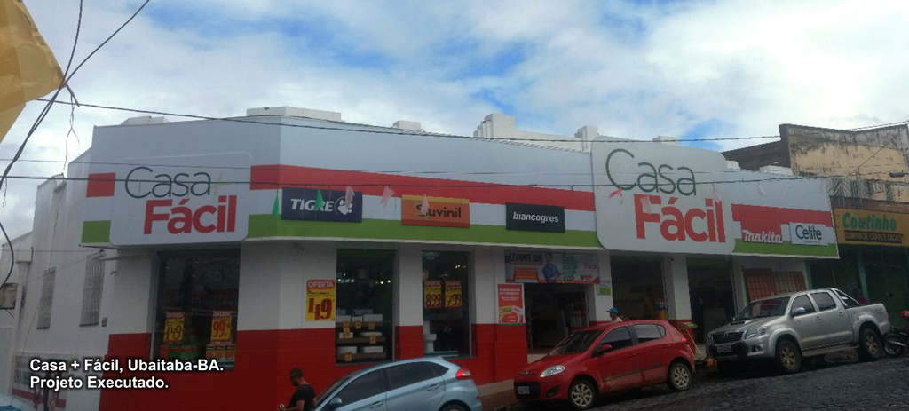 Casa + Fácil - Ubaitaba/BA - Projeto Executado.