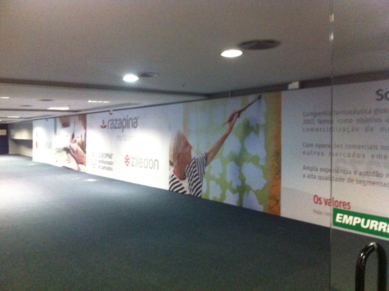 Sinalização Congresso, Pórtico, Credenciamento, Cérebro, FIERGS