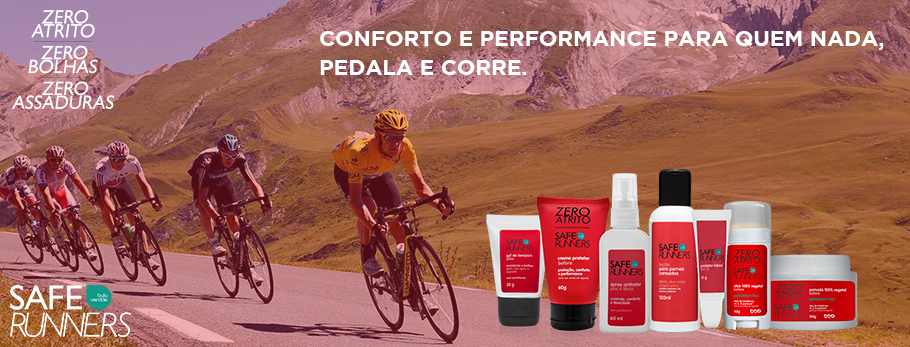 Safe Runners Zero Atrito Bolha Assadura Vegetal loção pernas cansadas