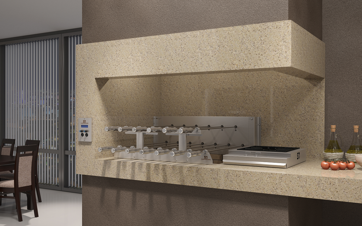 Churrasqueira Rotativa