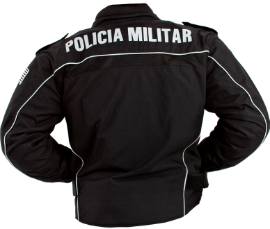 Casaco da sales policia militar