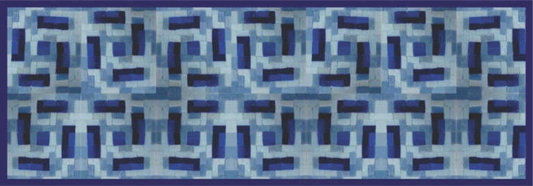 mosaico em azul; iris arte vitrea; mosaico vidrotil, estudio vitral, roberto petrelli