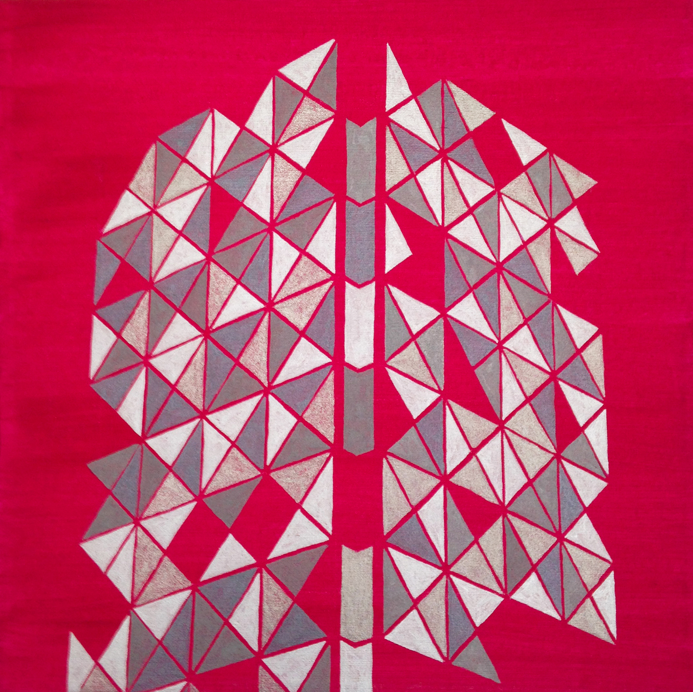 Mirian Perez, pintura, arte contemporânea, prédio, arquitetura