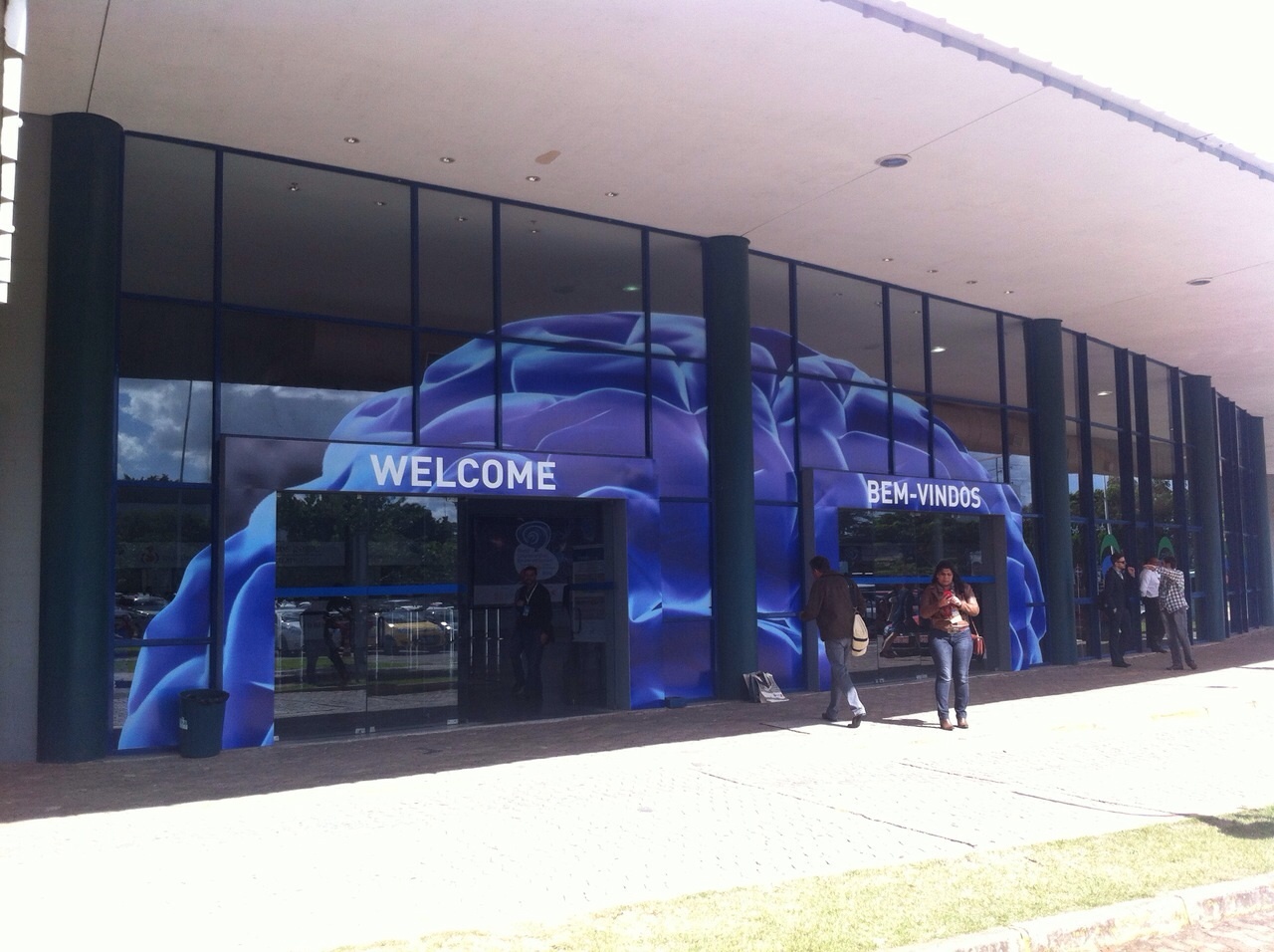 Sinalização Congresso, Pórtico, Credenciamento, Cérebro, FIERGS