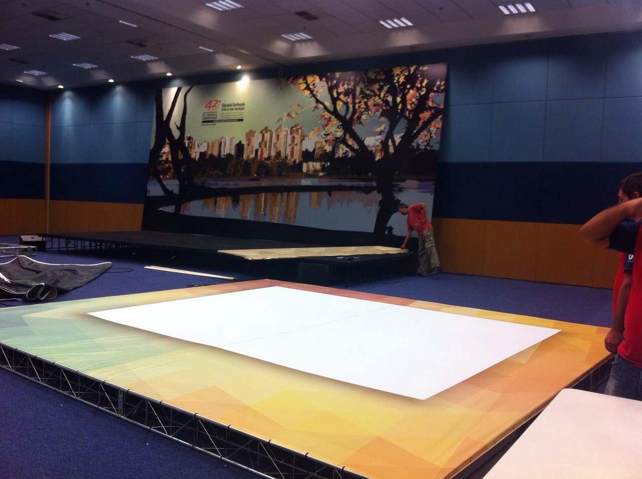 Sinalização Congresso, Pórtico, Credenciamento, Totem, Cirurgia Cardiovascular, SBCC, Expounimed, Curitiba