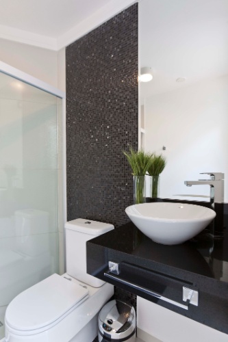 Lavatório no Granito Preto São Gabriel 