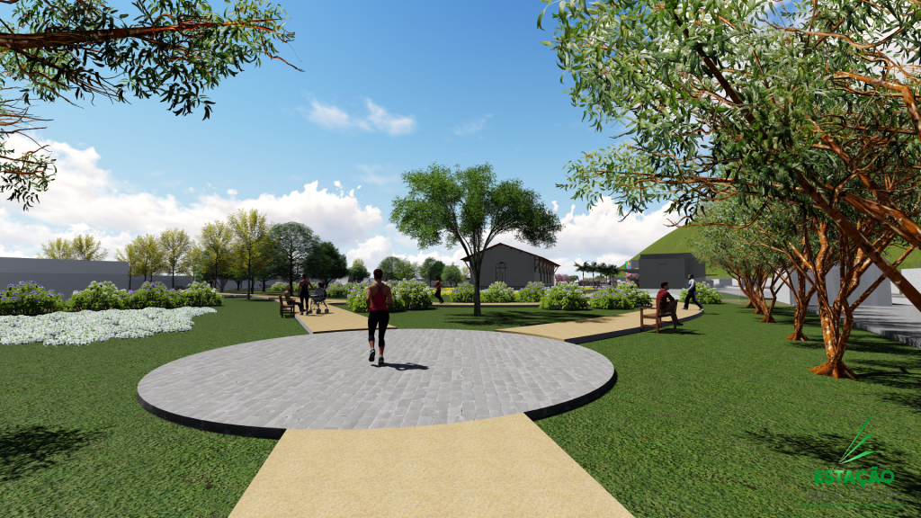 Proposta do Parque da Estação Ferroviária do Campo de Fora 