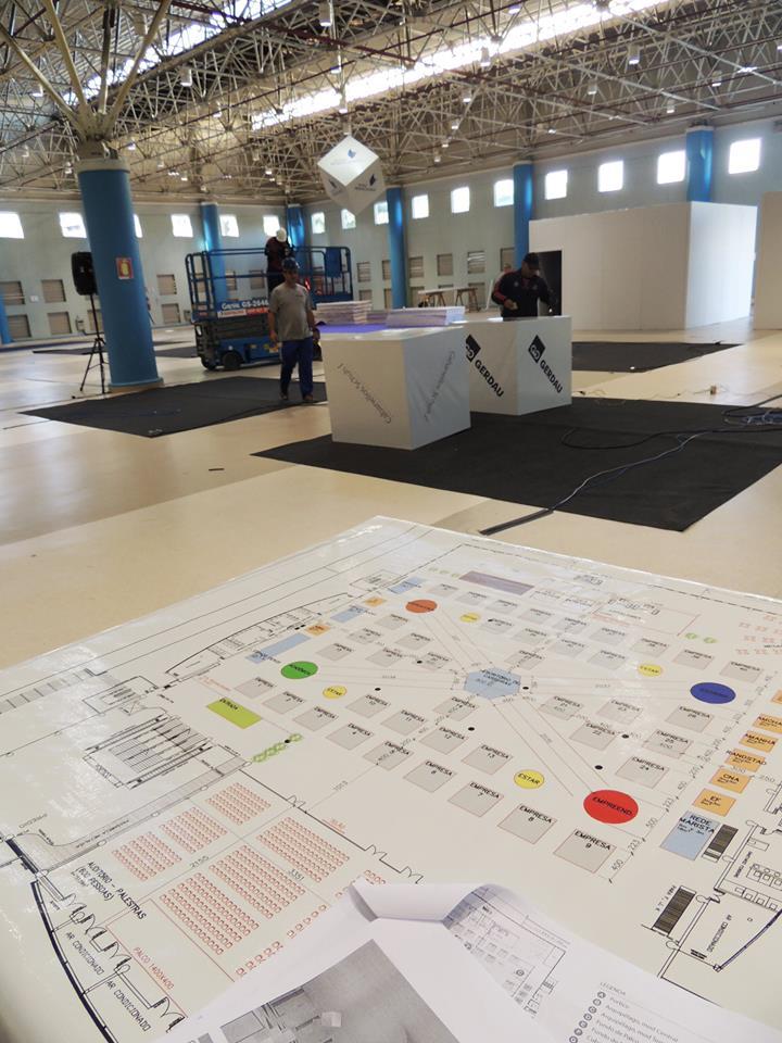 Evento, Cenografia, CEPUC, Sinalização, Pórtico, Credenciamento, Feira de Carreiras, CPUC, PUCRS